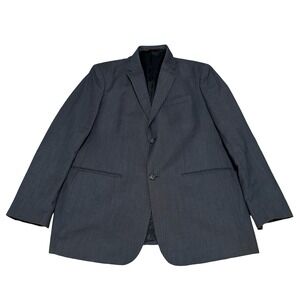 Perry Ellis Men's Classic Fit Blazer Poly Blend Size 46 Regular 24 x‎ 33 (FLAWS)